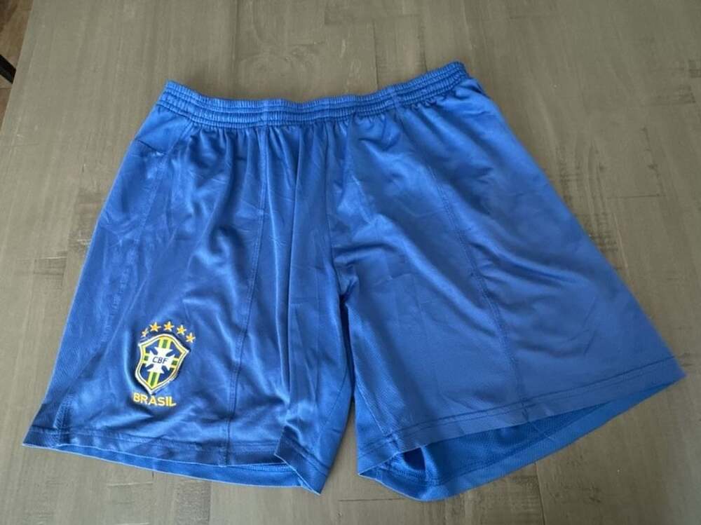 Brazil CBF National Soccer Team Performance Athletic Shorts